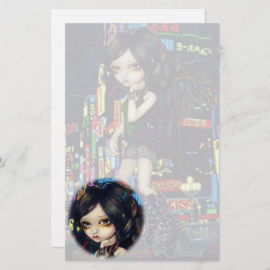 "Shinjuku Engels-" Briefpapier (Vorne/Hinten)