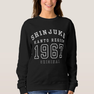 Shinjuku Kanto Region Japan Original 1967 Sweatshirt