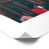 Shinjuku Street Poster (Ecke)