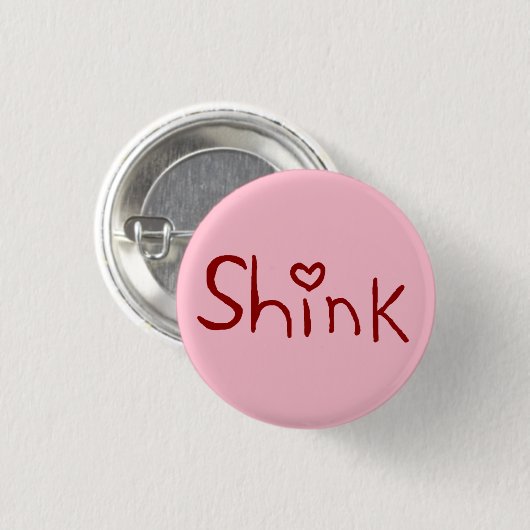 "Shink" Kleinknopf Button (Vorne & Hinten)