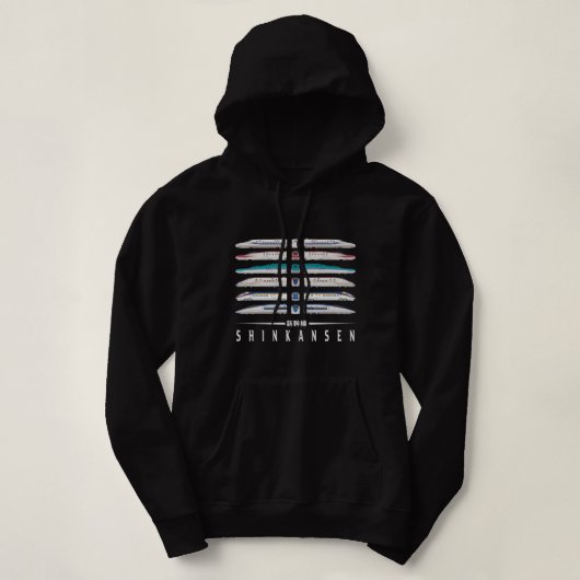 Shinkansen Bullet Train Six Pack Serie Japanisch K Hoodie (Design vorne)