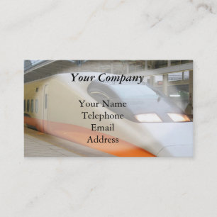 Shinkansen Hochgeschwindigkeitskugel-Zug Visitenkarte