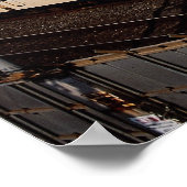 Shinkansen oder Bullet Train, Kyoto, Japan Poster (Ecke)