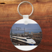 Shinkansen oder Bullet Train, Kyoto, Japan Schlüsselanhänger (Vorderseite)