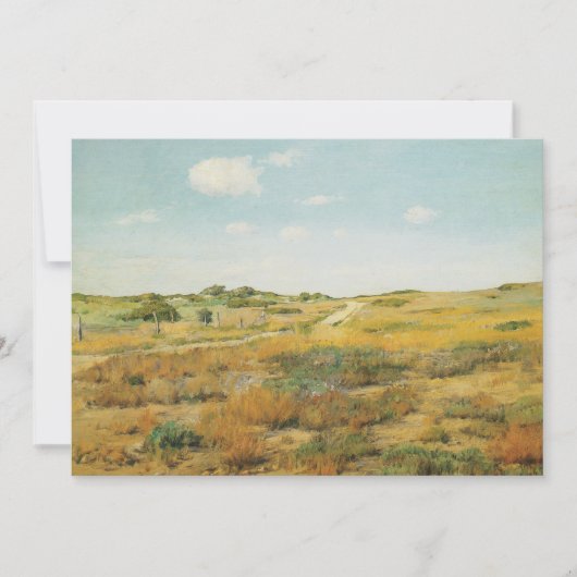 Shinnecock Hills von William Merritt Chase (Vorderseite)