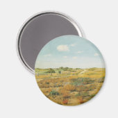 Shinnecock Hills von William Merritt Chase Magnet (Vorderseite/Rückseite)