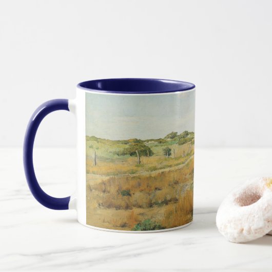 Shinnecock Hills von William Merritt Chase Tasse (Mit Donut)