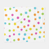 Shinny Circles Fleecedecke (Vorderseite (Horizontal))