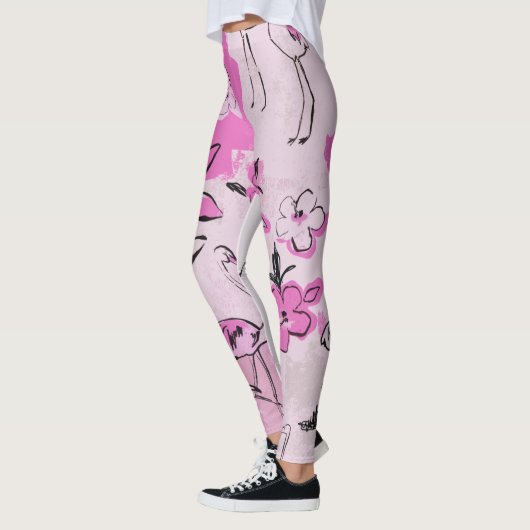 SHINNY ROSA LEGGINGS (Links)