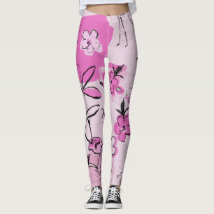 SHINNY ROSA LEGGINGS