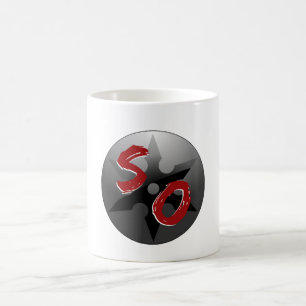 Shinobi Ausstatter-Kanji-u. Logo-Tasse 1 Kaffeetasse