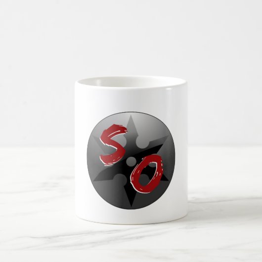 Shinobi Ausstatter-Kanji-u. Logo-Tasse 1 Kaffeetasse (Mittel)