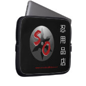 Shinobi Ausstatter-Laptop/Netbook Hülse Laptopschutzhülle (Vorne Rechts)