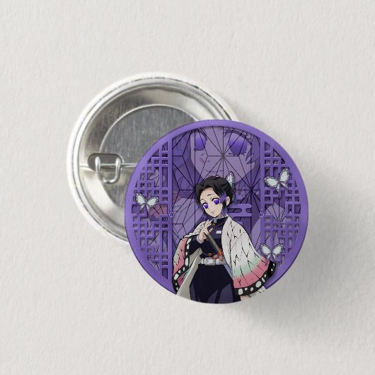 Shinobu Kocho Button (Vorne & Hinten)