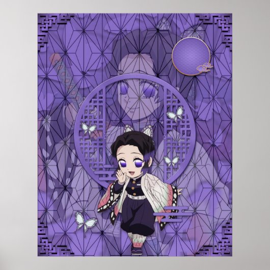 Shinobu Kocho Chibi Poster (Vorne)