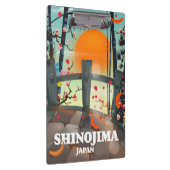 Shinojima Reiseplakatkarte Klemmbrett (Rechts)