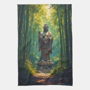 Shinrin no Hotoke (Buddha des Waldes) Geschirrtuch