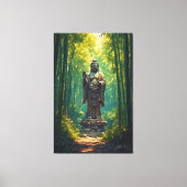 Shinrin no Hotoke (Buddha des Waldes) Leinwanddruck (Vorderseite)