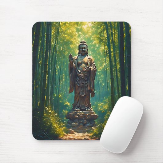 Shinrin no Hotoke (Buddha des Waldes) Mousepad (Mit Mouse)