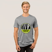 Shinrin Yoku Forest Bathing Tri-Blend Shirt (Vorderseite voll)