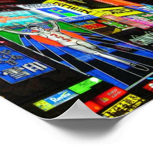 Shinsaibashi Poster (Ecke)