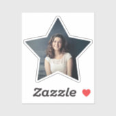 Shinte Star mit Foto-Cut Aufkleber (Blatt)