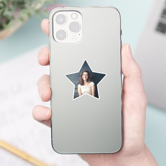 Shinte Star mit Foto-Cut Aufkleber (Telefon)