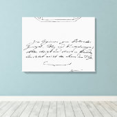 Shinte Stern über Platz und Kompass und führen Leinwanddruck (Insitu (Holzboden))