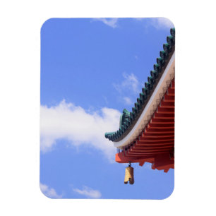 Shinto-Schrein-Dach Magnet