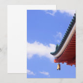Shinto-Schrein Dankeskarte (Vorne/Hinten)
