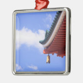 Shinto-Schrein Ornament Aus Metall (Links)