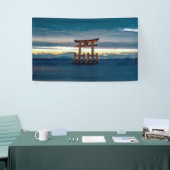 Shinto-Schrein-Torii-Japanisches Tor Banner (Messeveranstaltung)
