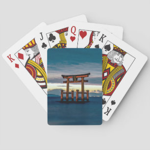 Shinto Shrine-Torii-Japanisches Tor Spielkarten