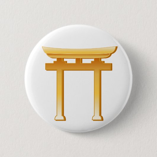 Shinto-Symbol Button (Vorderseite)