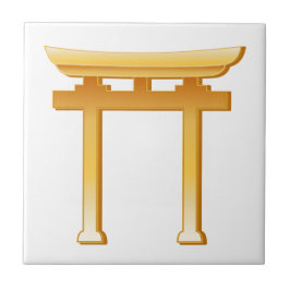 Shinto-Symbol Fliese