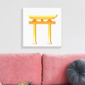 Shinto-Symbol Leinwanddruck (Insitu (Wohnzimmer))