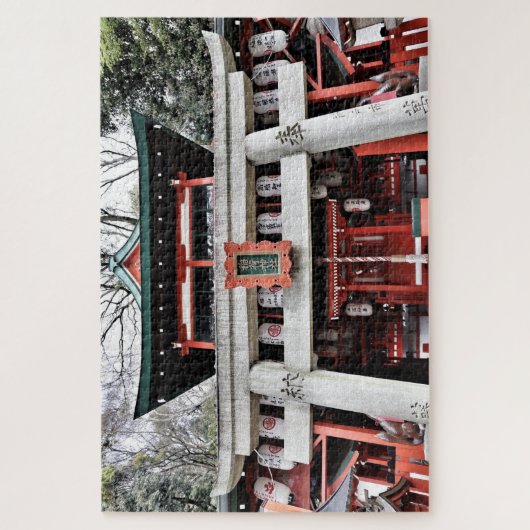 shinto temple Puzzle (Vertikal)