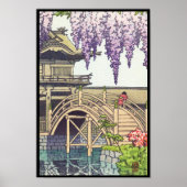 Shinto und seine Architektur, Kameido Bridge Kawas Poster (Vorne)