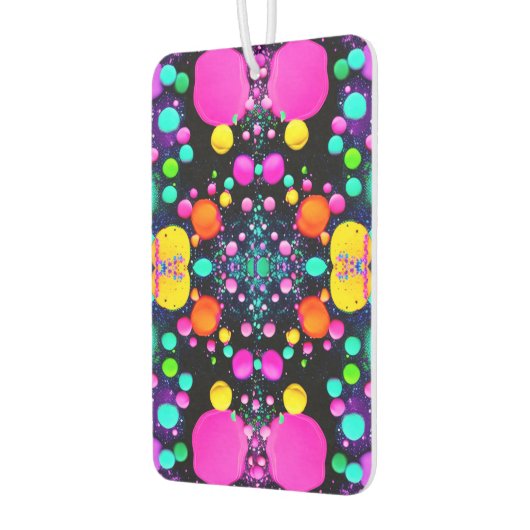 shiny Abstract art Autolufterfrischer (Links)