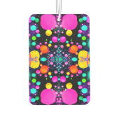 shiny Abstract art Autolufterfrischer (Rückseite)