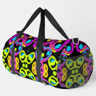 shiny Abstract art Duffle Bag