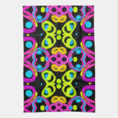 shiny Abstract art Geschirrtuch (Vertikal)