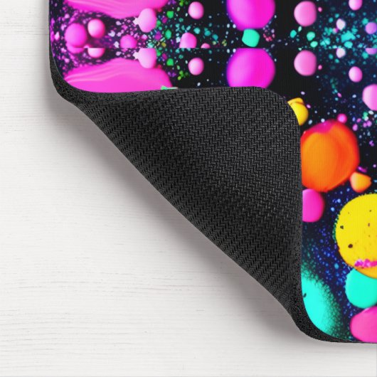 shiny Abstract art Mousepad (Ecke)