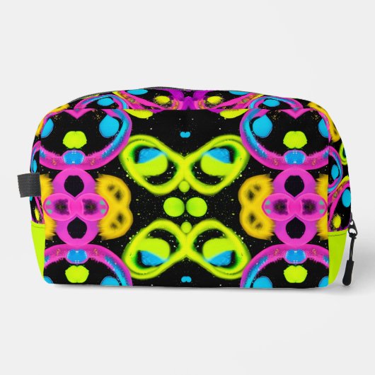 shiny Abstract art Waschbeutel (Vorderseite)