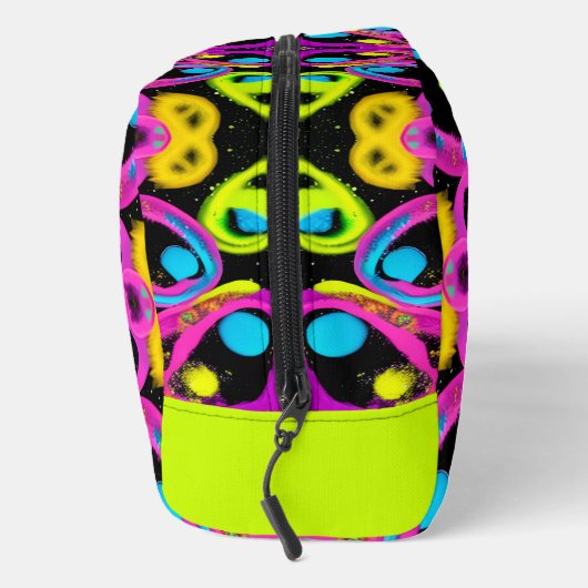 shiny Abstract art Waschbeutel (Rechts)