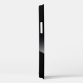 Shiny Black Design lackierte Aluminium-Optik Case-Mate iPhone Hülle (Rückseite / Rechts)