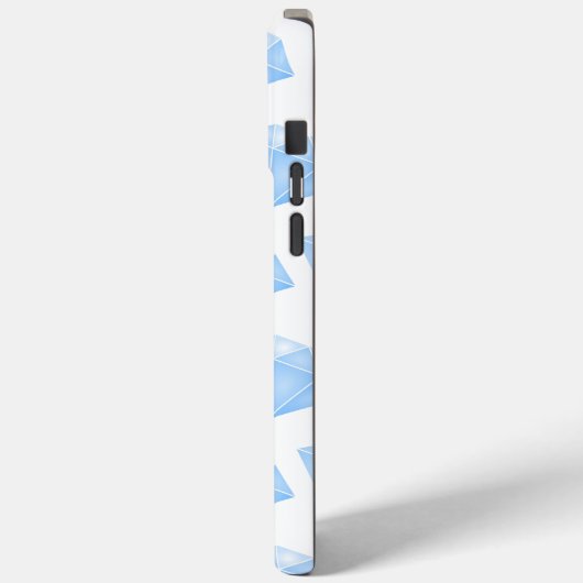 Shiny Blue Diamond Carat Case-Mate iPhone Hülle (Rückseite / Links)