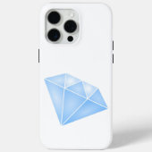 Shiny Blue Diamond Carat Case-Mate iPhone Hülle (Rückseite)