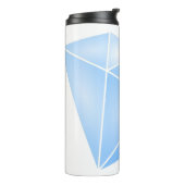 Shiny Blue Diamond Carat Thermosbecher (Nach links gedreht)