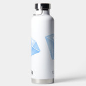 Shiny Blue Diamond Carat Trinkflasche (Rechts)